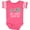 Football Pink and White, variant on Inktastic My Poppi Grandpa Loves Me Boys or Girls Baby Bodysuit