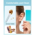 thumbnail image 5 of Gentle Ear Cleaning Stick, Sticky Ear Cleaning Stick – Gentle, Visible Ear Care, Perfect for All Ages Dispose & Done, Soft, Sticky Resin Heads and Smooth Pet Plastic Handles (2pcs), 5 of 6
