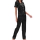 thumbnail image 1 of Conjunto de pijama para mujer, conjunto de pijama para mujer, ropa de dormir de manga corta en V para mujer, pijamas de verano para mujer, mayor durabilidad, 1 of 5