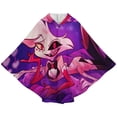 thumbnail image 3 of Hazbin Hotel Kids Flannel Wearable Blanket, Warm Shawl Blanket Comfy Poncho Soft Cozy Throw Blanket Hoodie for Boys Girls Birthday Gifts, 3 of 7