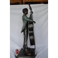 thumbnail image 5 of Nifao Boy playing cello large bronze statue – Outdoor Garden Decor Sculpture, 19"L x 22"W x 59"H, 5 of 10