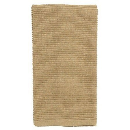 Kayo Designs - Kay Dee Designs Ribbed Terry Towel, Cotton, 17-Inch by 28-Inch, Taupe