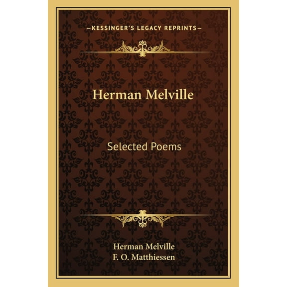 Herman Melville : Selected Poems (Paperback)