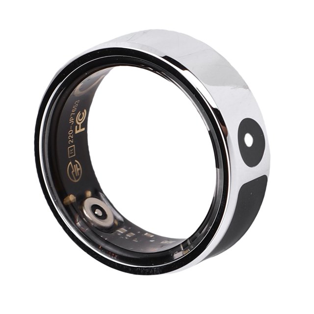 Smart Ring, Men Women Smart Ring Various Exercise Modes Accurate High Efficiency Remote Control One Click Switch with Charging Bay for Record Steps Size 818.2mm ID 57.1mm C,Size