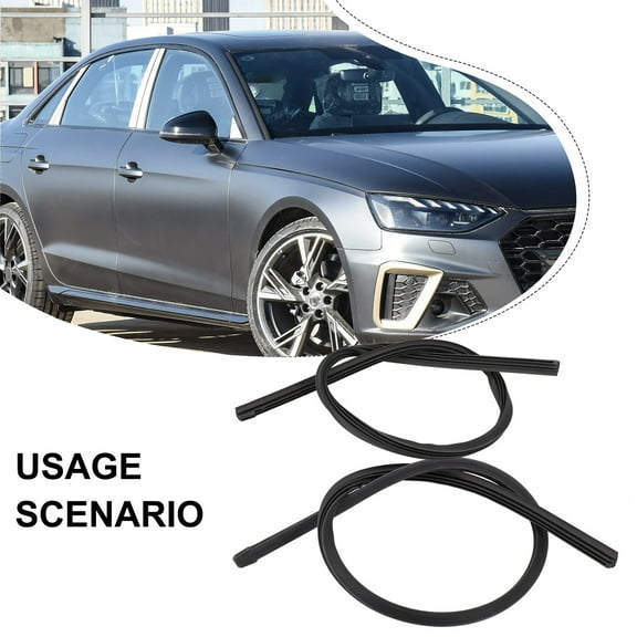 Universal Front Wiper Blade Rubber Refills 28in 2pcs Easy Installation
