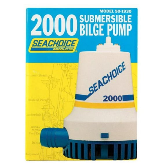 Seachoice 19301 2000 GPH Bilge Pump