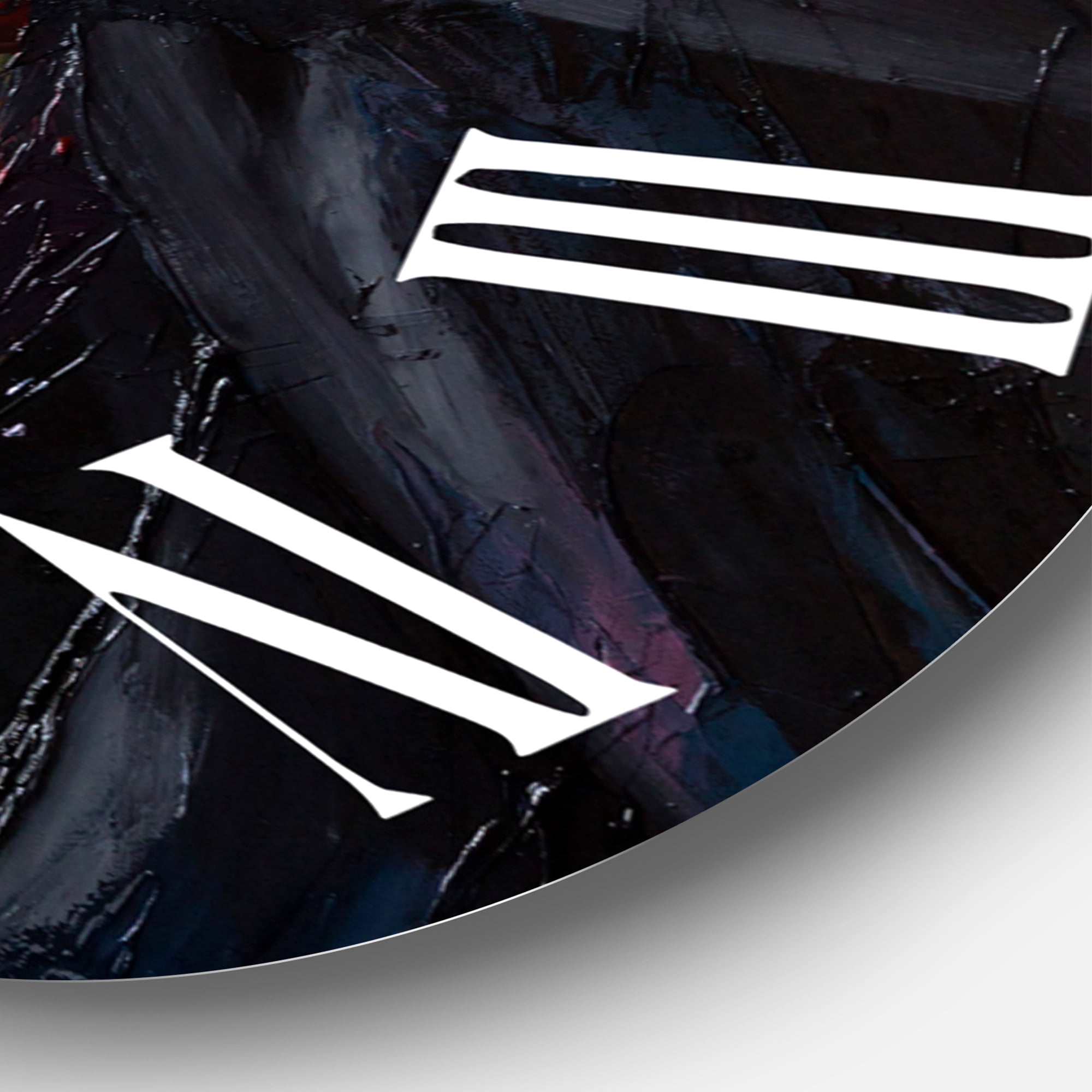 Designart 1 in Modern,Contemporary Wall Clock