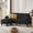 Black, variant on "Jarenie 79"" Convertible Sectional Sofa with Storage Chaise, Reversible Linen Fabric Couch for Small Spaces"