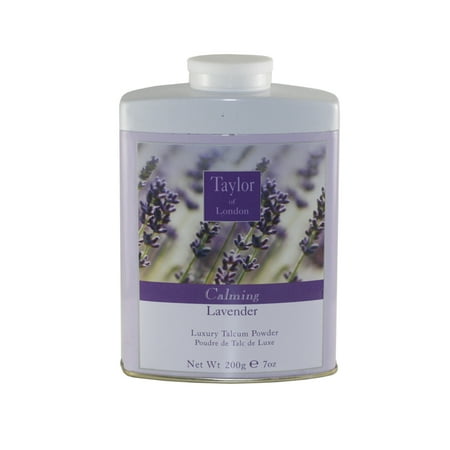 Taylor Of London Lavender Luxury Talcum Powder 7.0 Oz / 200g for