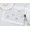 White, variant on Fennco Styles Sequin Floral Embroidered Placemats 14" W x 20" L, Set of 4 - White Table Mats for Home, Dining Room, Banquets, Wedding, Holiday and Special Events