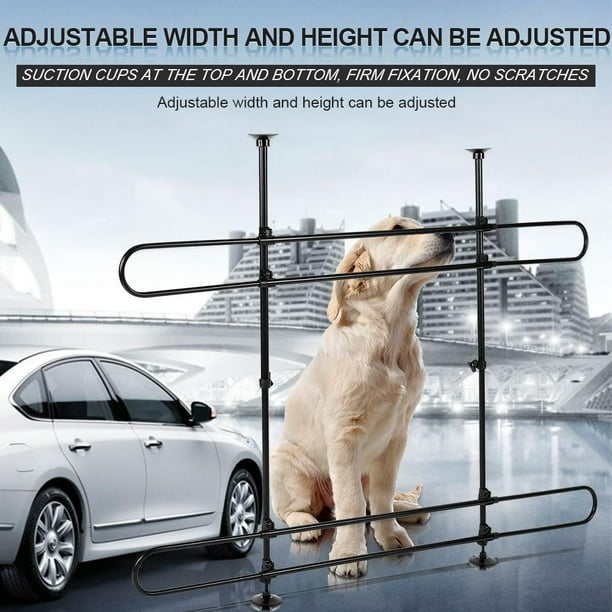 Anauto Universal Adjustable Iron Automobile Dog Barrier Guard Car Travel Pet Secure Safety Fence Adjustable Car Pet Barrier Car Dog Guard Walmart Com Walmart Com