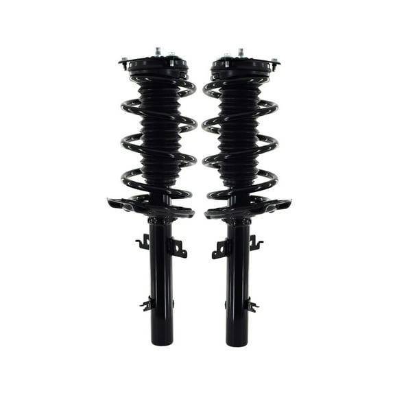 Pair of 2 Front L-R Quick Complete Strut-Coil Spring For 2014-2020 Nissan Rogue