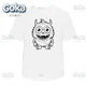 thumbnail image 1 of Camisetas con estampado de monstruo ropa para hombre novedad en camisetas y camisetas Camiseta estampada de algodón para mujer ropa Y2K camiseta divertida bonita, 1 of 6