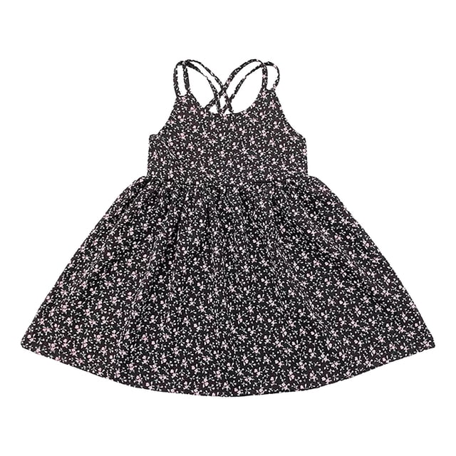 Robes pour Filles - Robe pour Tout-Petits, Enfants et Bébés Filles au Style Floral de Plage pour un Été Ensoleillé
