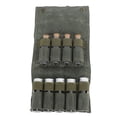 thumbnail image 2 of Bolsa de especias portátil Bolsa de almacenamiento de condimentos de lona multiusos con 9 frascos de especias para viajes de camping al aire libre OD verde, 2 of 10