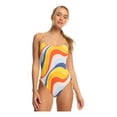 thumbnail image 1 of Traje De Baño Roxy Palm Para Mujer Color Amarillo Modelo ERJX103571NME3, 1 of 6