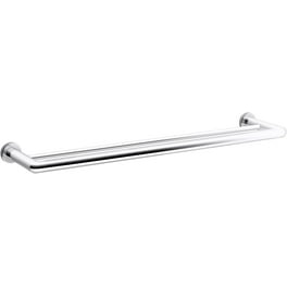 KOHLER Maxton 24-in Brush Nickel Wall Mount Single Towel Bar KOHLER Maxton 24-in Brush Nickel Wall Mount Single Towel Bar