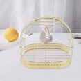 thumbnail image 3 of Gold -Capacity Storage Rack Plating Coffee Cup Hob Dish Rack Can Hang Cups, Saucers, Spoons and Pot Metal Stand, 3 of 8