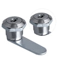 thumbnail image 1 of MERRYHAPY 1 Set Desk Drawer Locks with Key Zinc Alloy Silver Locking for General Users Home Use, 1 of 8