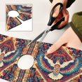 thumbnail image 6 of Yayeee Faucet Mat for Kitchen Sink 14.7" Diatomite Long Splash Guard Pad, Beige Geometric Eagle, 6 of 7