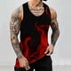 thumbnail image 2 of Camiseta Deportiva de Cuello Redondo de Secado Transpirable para Vestir Casual Y Gimnasio, Camiseta Atlética sin Mangas para el Verano, 2 of 9