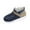 Blue, variant on KEGIRLOM Women's Fashionable Casual Winter Comfortable Shoes Solid Color Round Toe Closed Toe Belt Buckle Flat Shoes Blue 6.5
