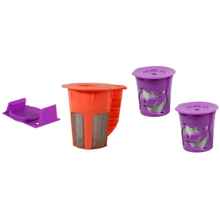 

Keurig 2.0 K-Cup One K-Carafe 1 Clever Clip Refillable Reusable Filter 2 K Cups