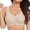 Beige, variant on Seamless Bras for Women Front Closure Skin Friendly Comfort Bra For Seniors Wireless Bras