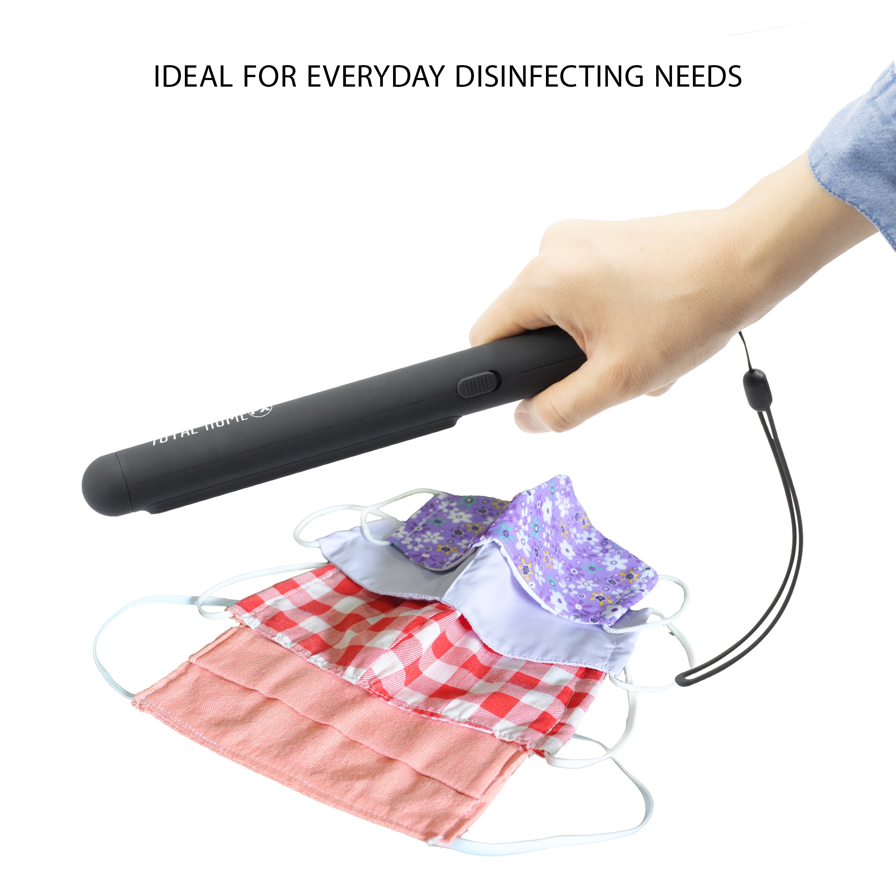 Portable UV Light Sanitizer Wand Kills 99.99 of Bacteria and Viruses