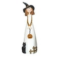 thumbnail image 2 of Sunshinehomely Halloween Witch Figurines, Halloween Witch Decorations, Spooky Witch Halloween Decor, Halloween Resin Figurines for Home Office Tabletop Shelf Fall Decor, 2 of 7