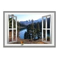 thumbnail image 2 of VWAQ 3D Bird Wall Decal Lake Wall Art Window Sticker Peel And Stick Mural VWAQ-AN4 (18"H X 22"W), 2 of 2