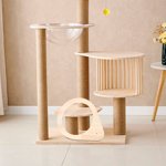 LITINKIMI Jeu d'intérieur avec cadre d'escalade de chat robuste 1Set