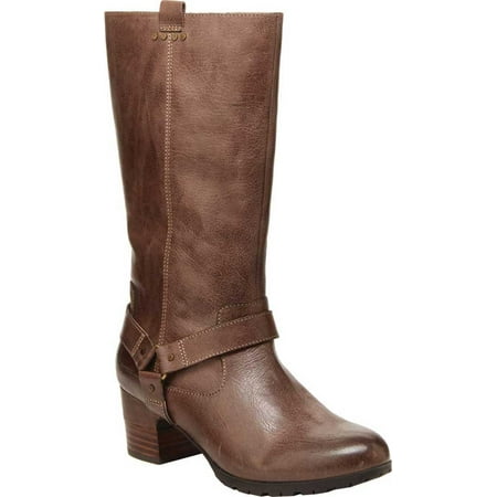 

Jambu Womens Autumn Tall Zippered Casual Boots Mid Calf Mid Heel 2-3