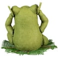 thumbnail image 6 of Northlight Smiling Hear No Evil Frog with Bowtie Spring Decoration - 7.5" - Green and Yellow, 6 of 6