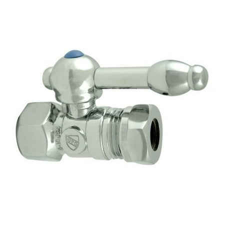 Elements of Design 1.375'' Decorative Quarter Turn Valves with Knight Lever Handle