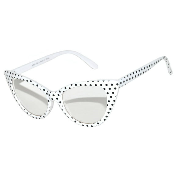 OWL Cat Eye Ladies Sunglasses Winged Frame Retro Vintage Glasses for Women