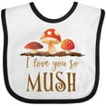 thumbnail image 3 of Inktastic I Love You So Mush Boys or Girls Baby Bib, 3 of 4