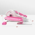 thumbnail image 4 of Sunny Health & Fitness Machine Elliptique Rose Sous le Bureau - P2030, 4 of 9