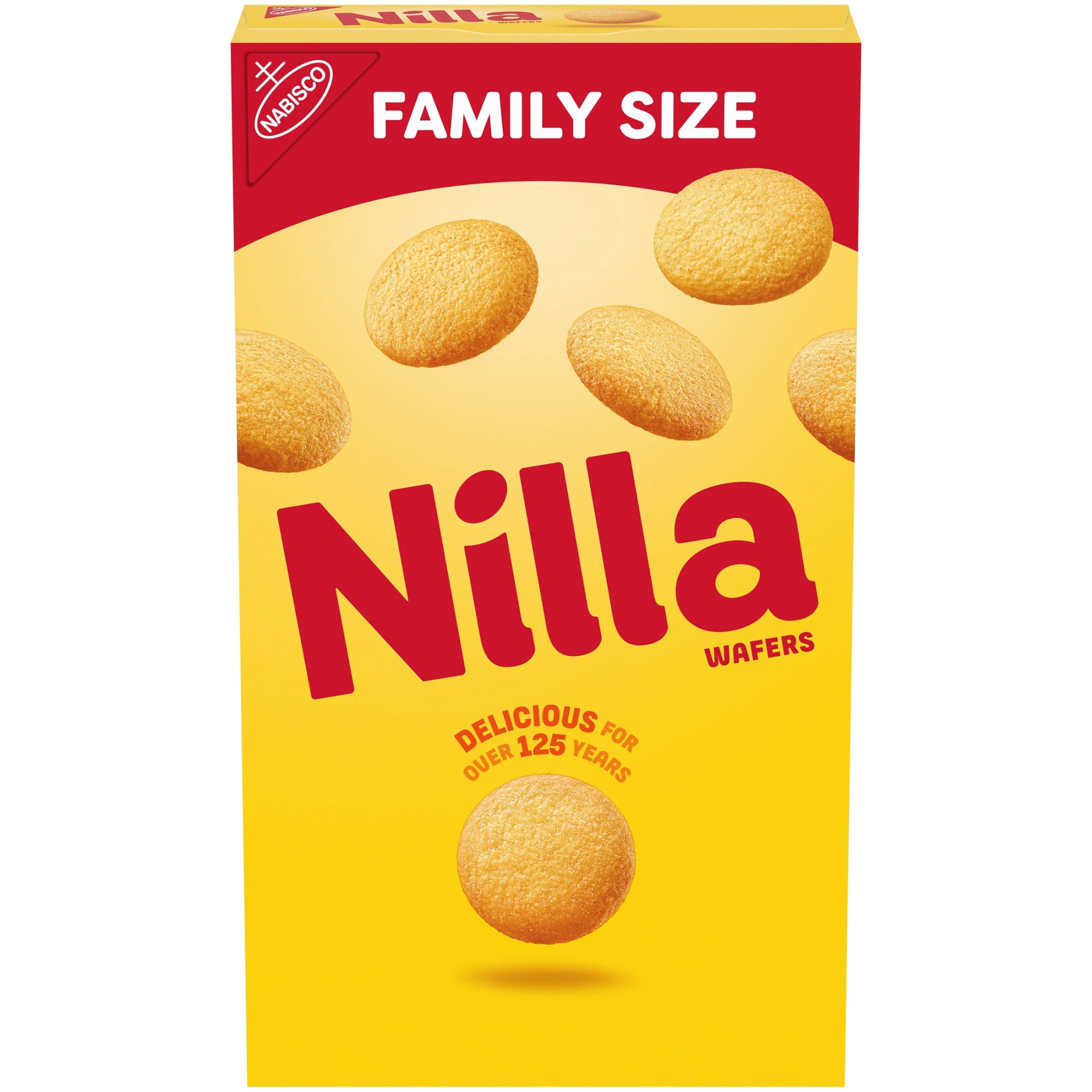 (3 pack) NILLA Wafers Cookies, Vanilla Wafers, Family Size, 15 oz