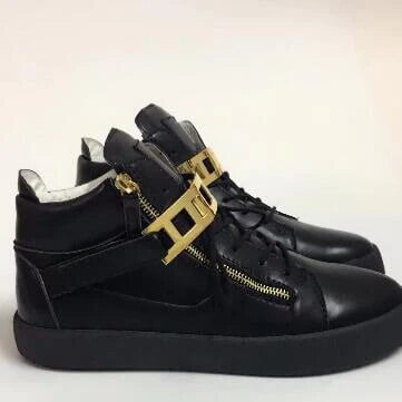 Brand Chentel Comfortable Leather Metal Fashion Men Casual Shoes Party Dress Shoes Men Flats Lace-Up Sneakers Black Color