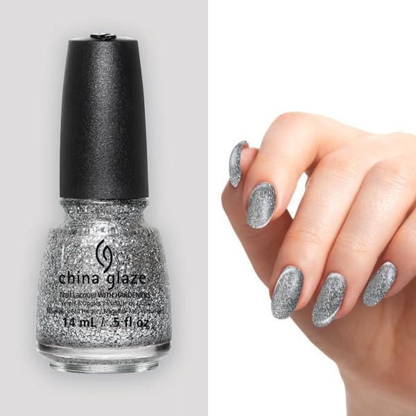 China Glaze - Silver of Sorts - 0.5 Oz, China Glaze