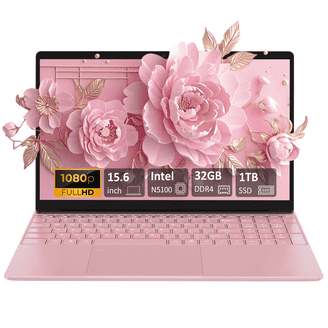 2025 Newest Laptop, 15.6-Inch FHD Display Laptop with Intel Quad