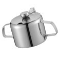 thumbnail image 3 of Tarro de acero inoxidable para condimentos con tapa, recipiente multiusos para almacenamiento de especias, recipiente para sal de HOMEMAXS 7216493-MX, 3 of 6