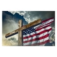 thumbnail image 2 of Awypu American Flag Wooden Jigsaw Puzzle Gift for Family Friends 1000 PCS, 2 of 4