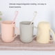 thumbnail image 5 of Taza de trigo Advancent soporte de cepillo de baño color Rosa, 5 of 6