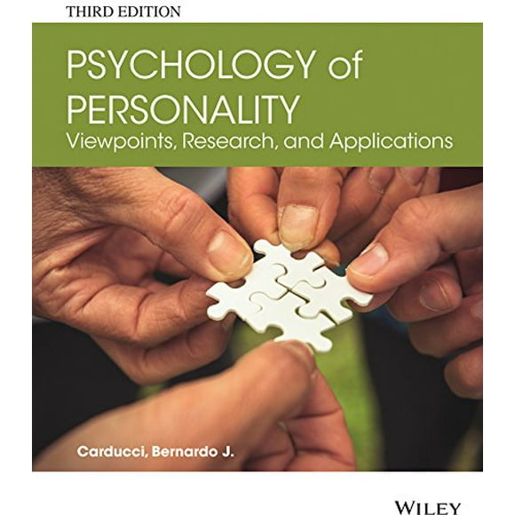Psychology of Personality: Viewpoints, Research, and Applications