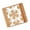 Gold, variant on lanema Stylish Flower Hot Shoe Dust Covers for DSLR Cameras Durability Aluminum Alloy Construction Cameras Accessories