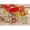 thumbnail image 5 of Christmas Candy Gift Tray - by It's Delish  Wood Platter with Holiday Treats and Candies for Gifts and Parties  Red Green White Peppermint Taffy, Popcorn, Jordan Almonds, Chocolate Creme, Licorice, 5 of 7