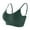 Green, variant on Utoimkio Seamless Sports Bras for Women Crop Top Bra Wirefree Bra Removable Pads for Women Yoga Workout with Adjustable Straps
