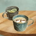 thumbnail image 3 of Taza de café de cerámica, taza de café de con asa, taza de té creativa, Taza de leche para Latte, jugo, leche, expreso, 3 of 9